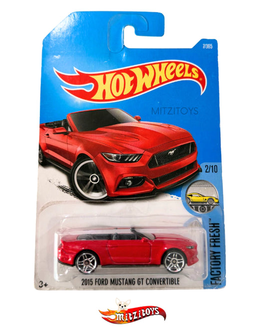 2015 Ford Mustang Convertible - Hot Wheels - Factory Fresh (2/10)
