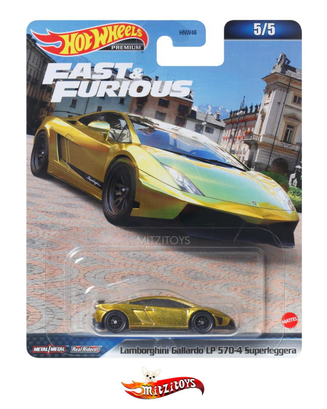 Lamborghini Gallardo LP 570-4 Superleggera - Hot Wheels Premium - Fast & Furious 5/5