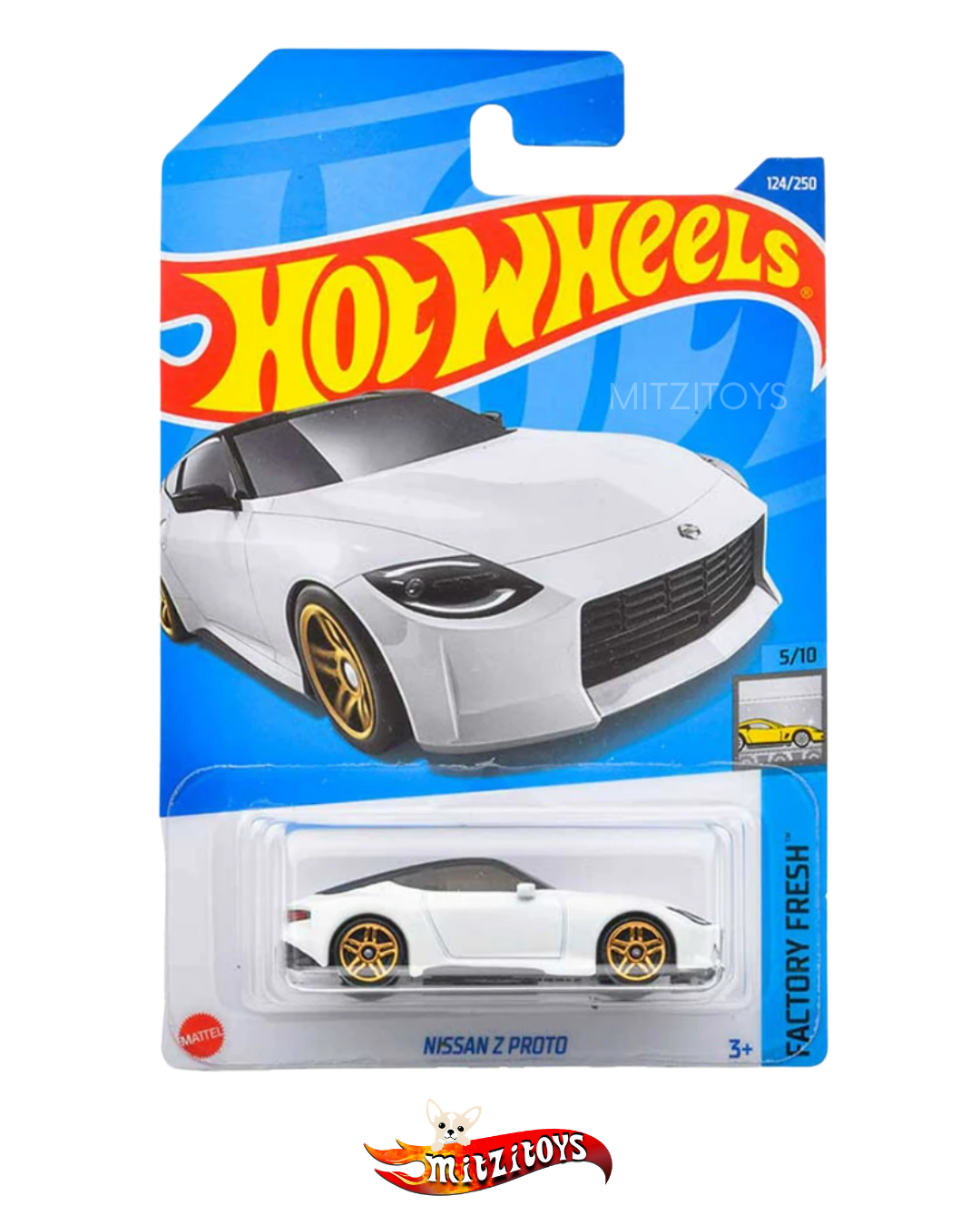 Nissan Z Proto Blanco  - Hot Wheels - Factory Fresh (5/10)