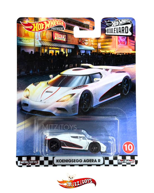 Koenigsegg Agera R Detalle - Hot Wheels Premium Boulevard (#10)
