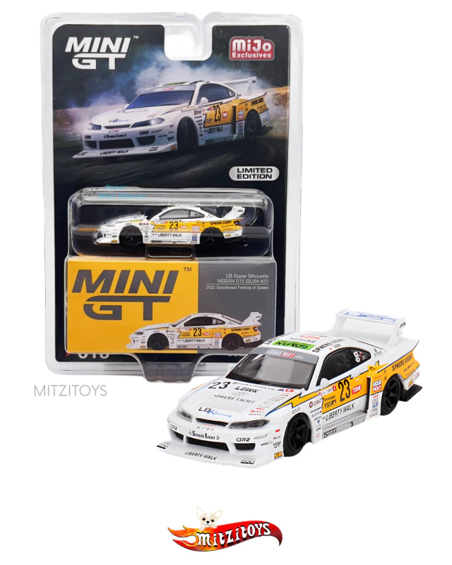 LB-Super Silhouette Nissan S15 Silvia #23 - Mini GT (#610)