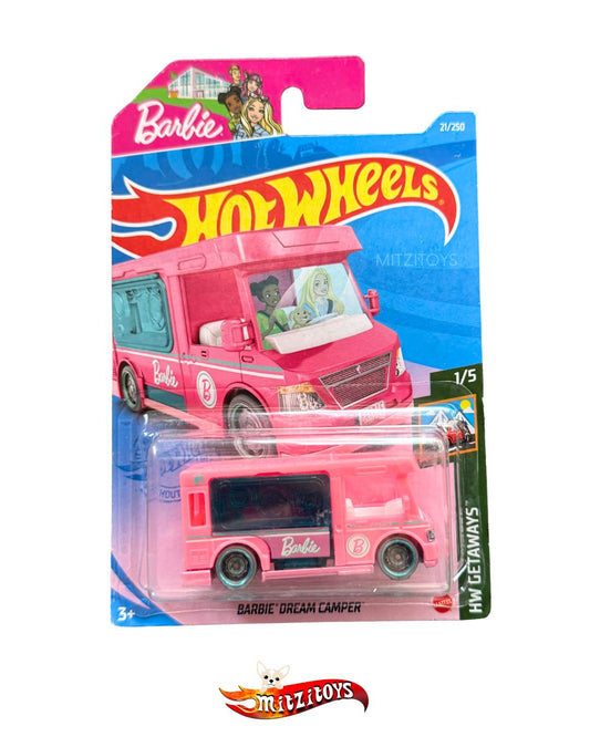 Barbie Dream Camper (21/250) - HW Getaways (1/5) - Hot Wheels básico