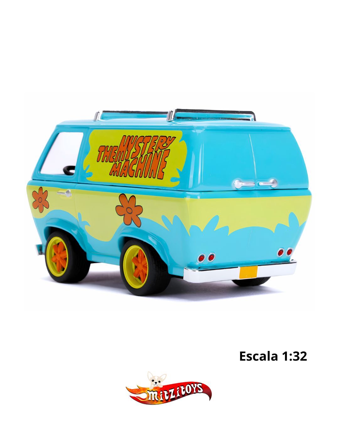 Scooby-Doo Mystery Machine (Escala 1:32) - Jada Toys