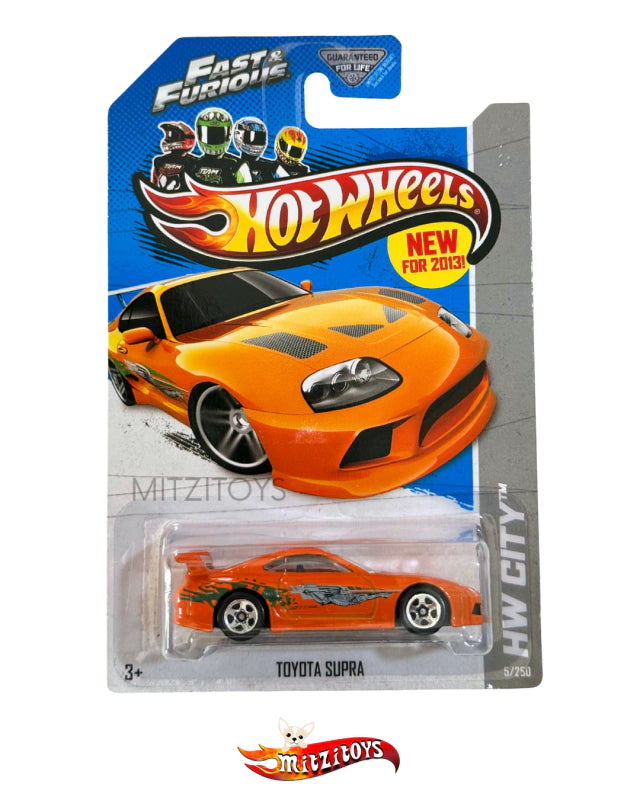 Toyota Supra (First Edition) - Hot Wheels HW City: Fast & Furious (2013)