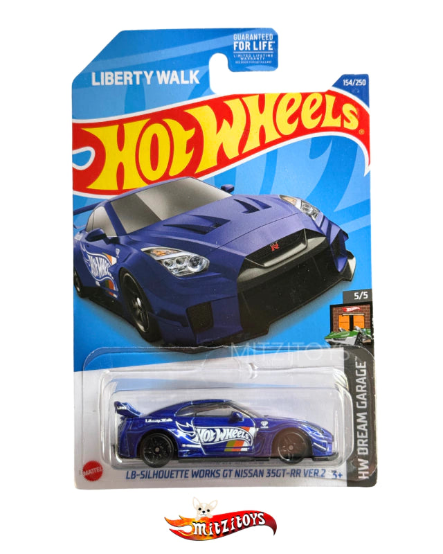 LB-Silhouette Works GT Nissan GTR R35- Hot Wheels Basico LBWK