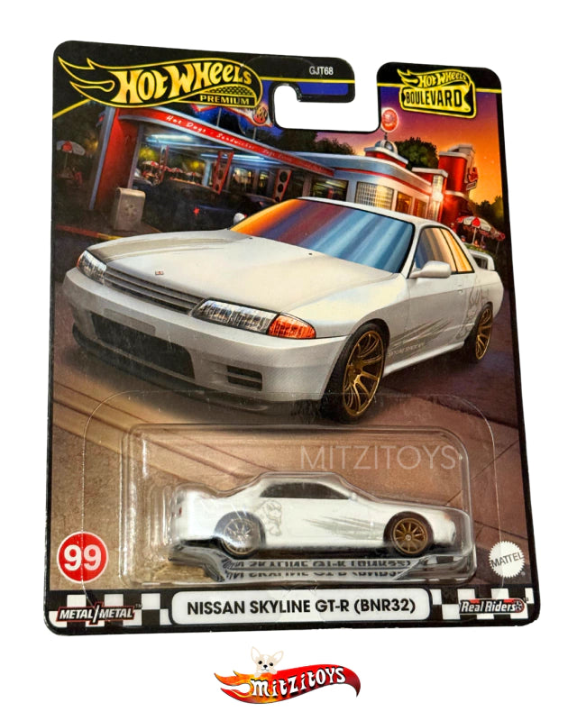 Nissan Skyline GT-R R32  - Hot Wheels Premium (Boulevard)