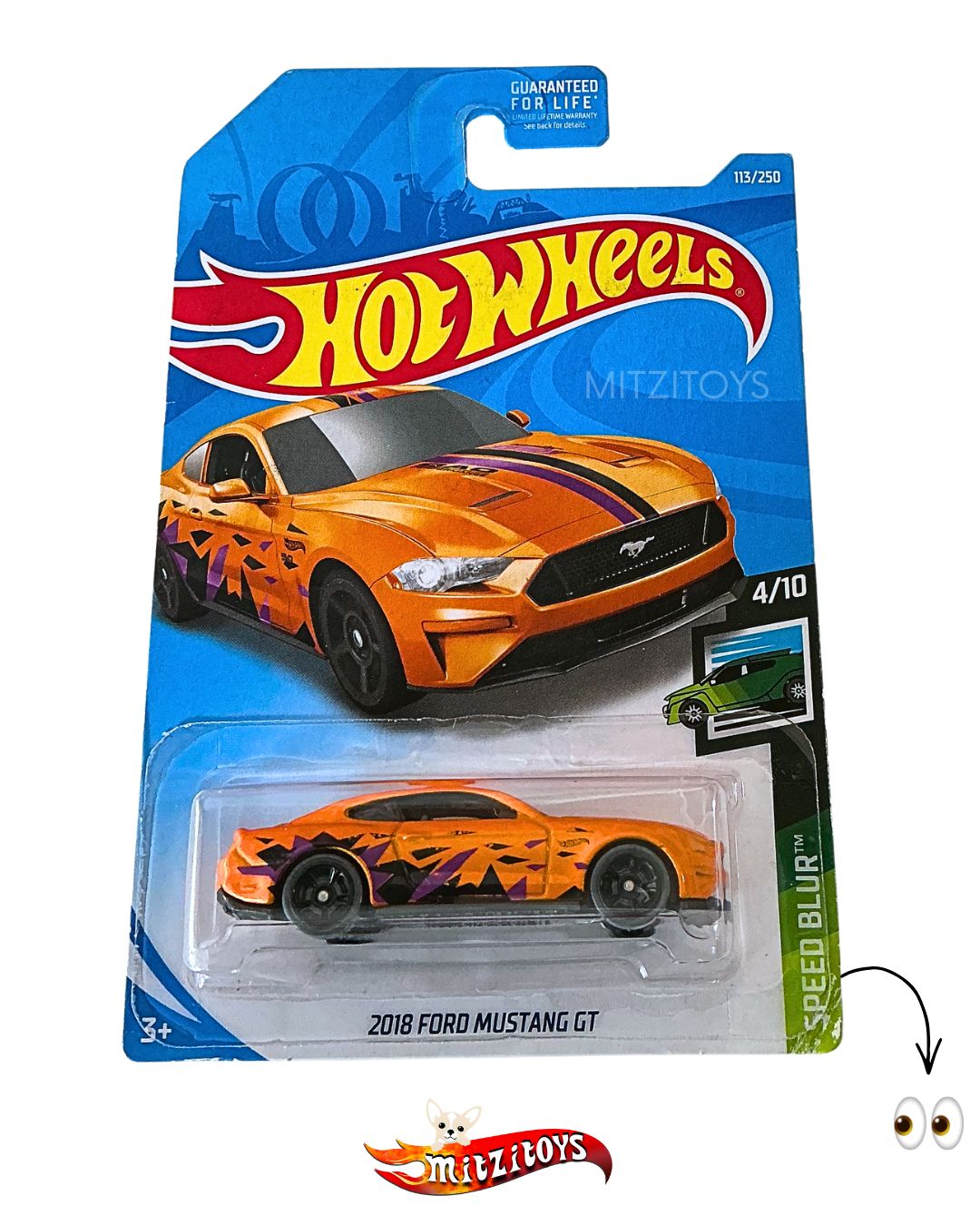 2018 Ford Mustang GT 4/10 - Speed Blur (2019) -  (Detalle)