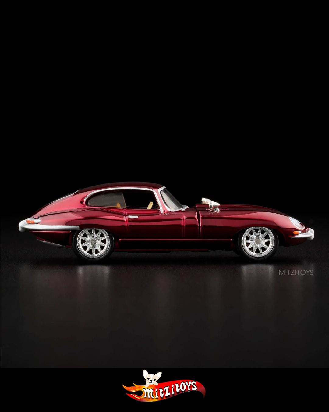 1964 Jaguar E-Type - Red Line Club Exclusive - Hot Wheels RLC 1:64