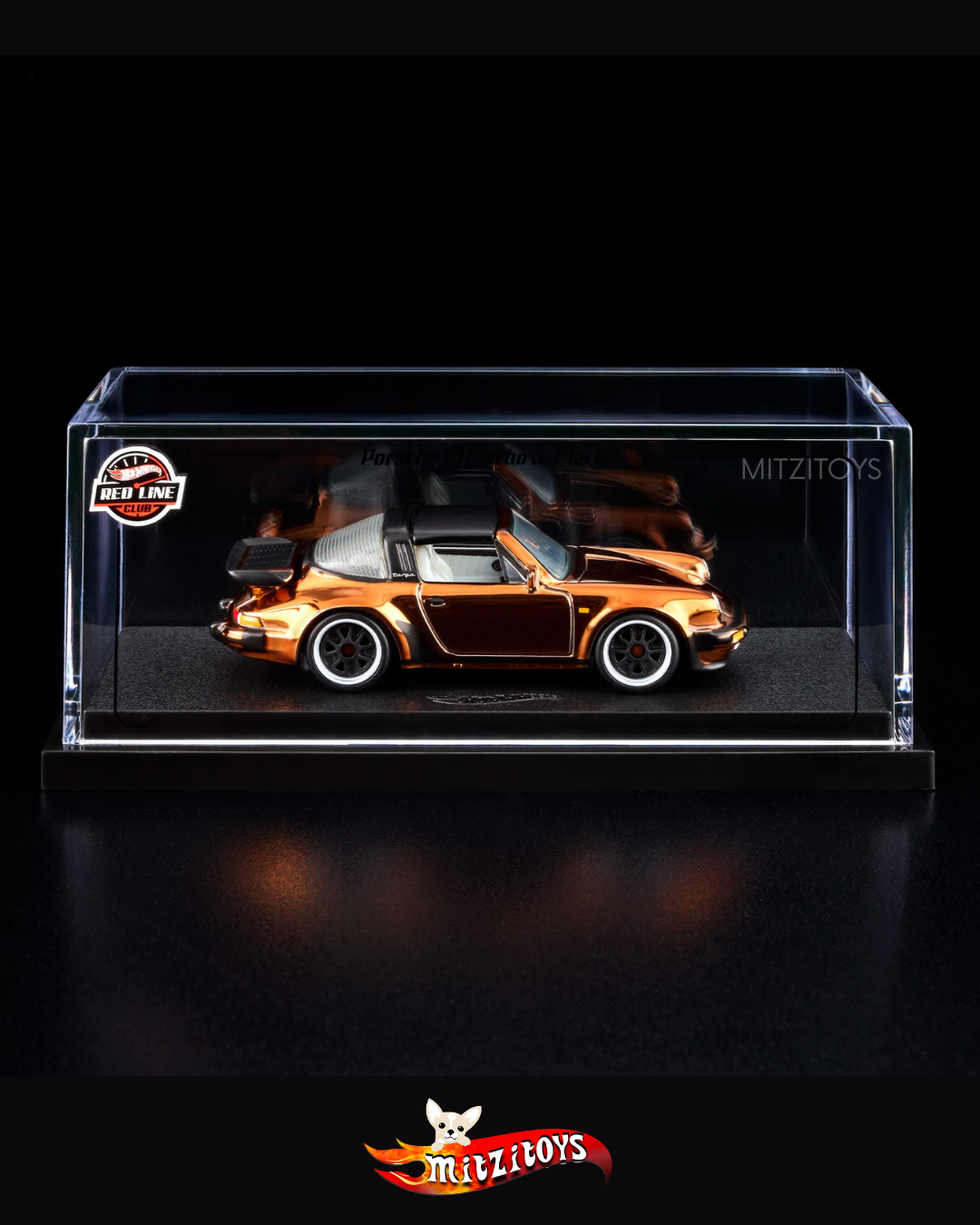 Porsche 911 Turbo 3.3 Targa, Red Line Club (RLC) Exclusive Color Cobre