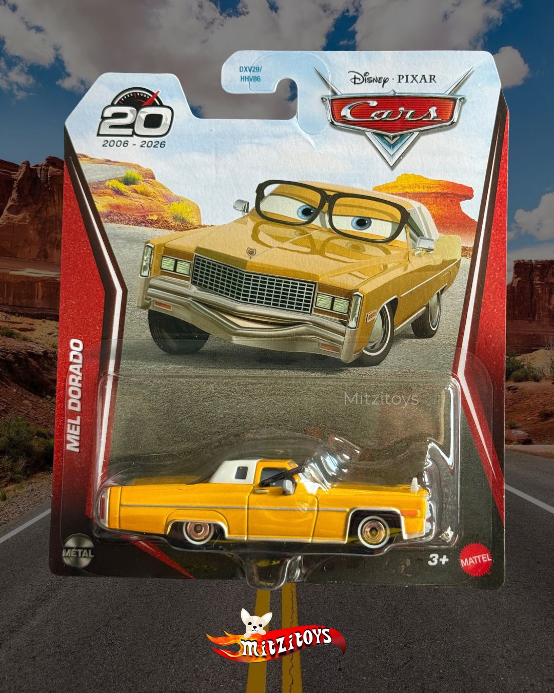 Mel Dorado Disney Pixar Cars 20 Aniversario - Mattel