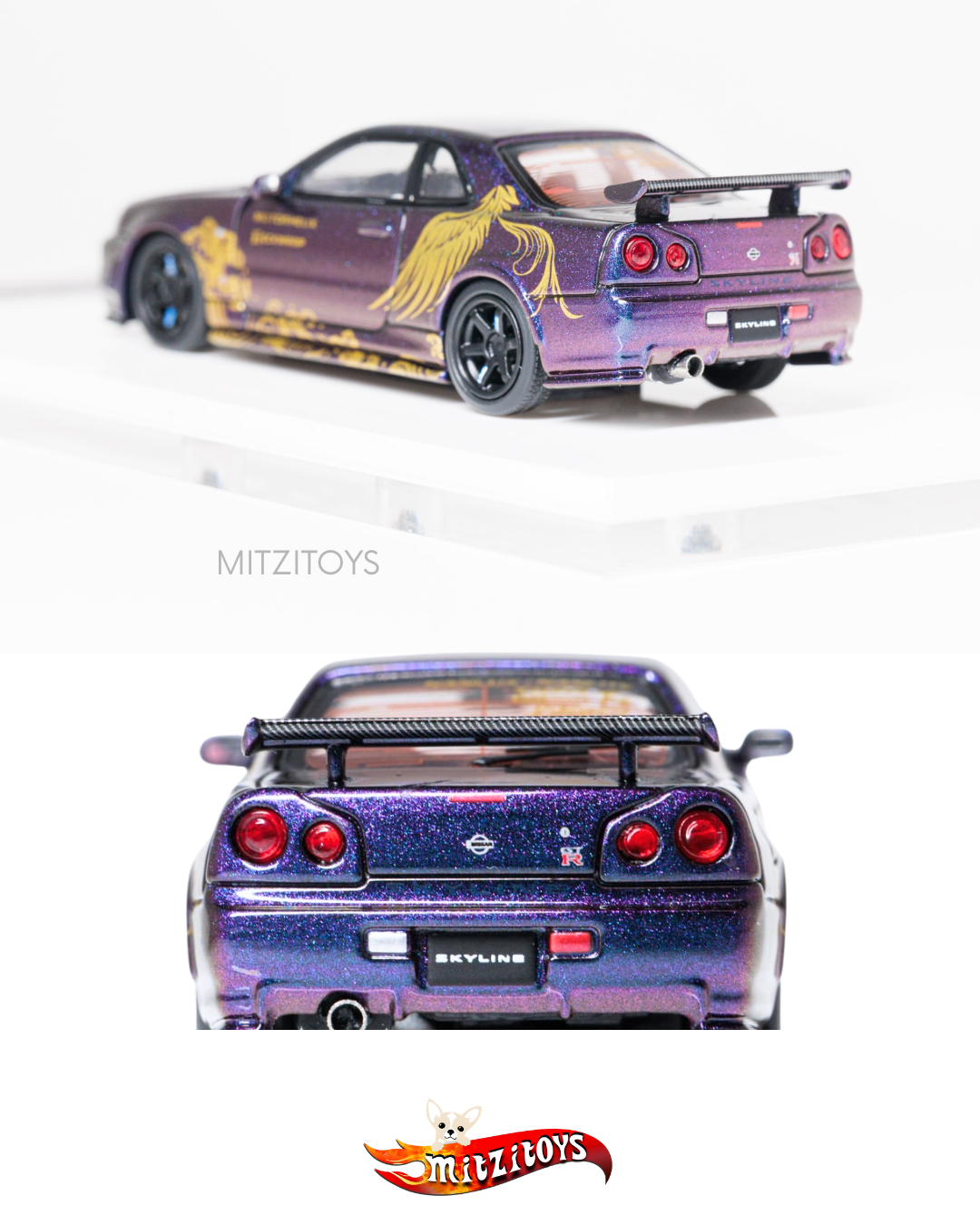 Nissan Skyline GT-R (R34) Customized TAS 2026 Motorhelix Limited Edition 999 Pzs Tokyo Auto Salon