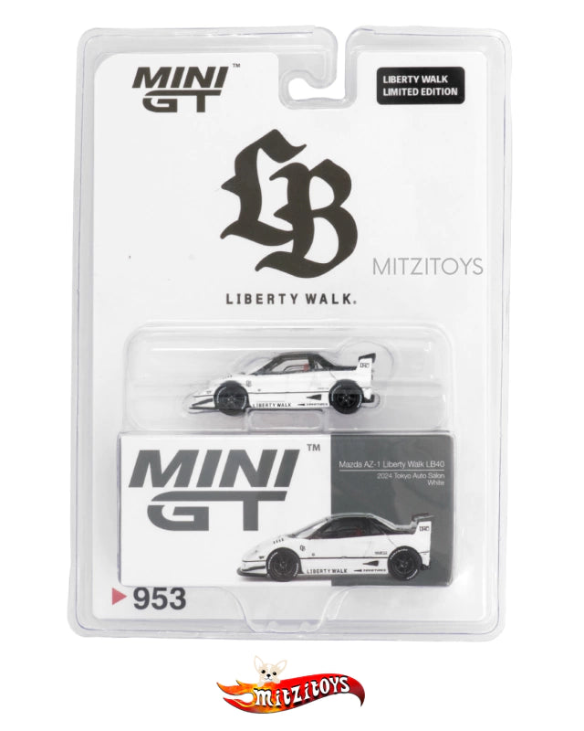 Mazda AZ-1 Liberty Walk (LB-Works) - Mini GT 1/64 (No. 953)
