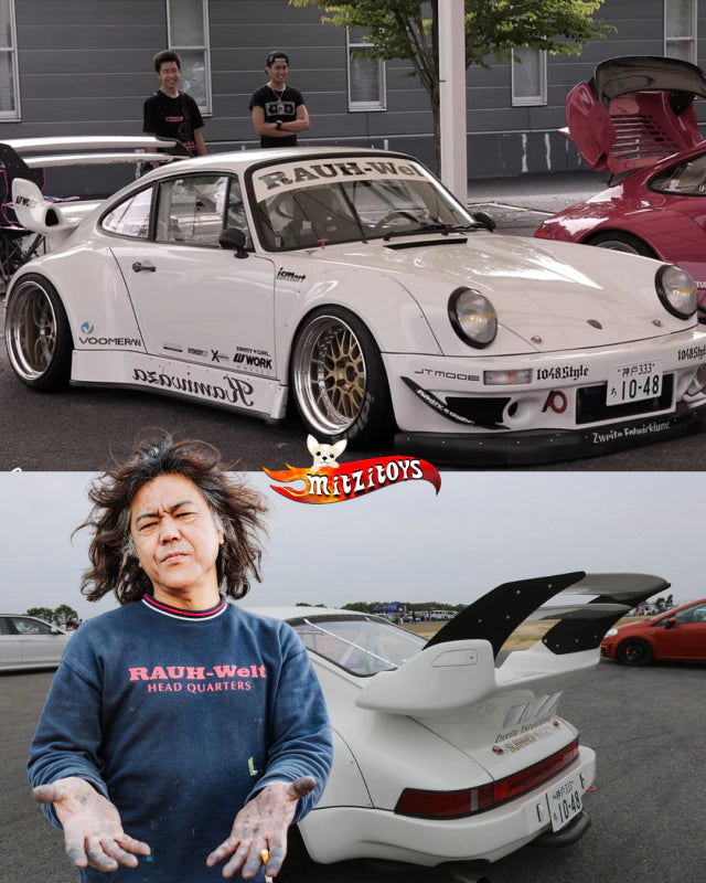 RWB Porsche 930 RAUH-Welt Begriff - Hot Wheels Premium - Car Culture Silhouettes  5/5