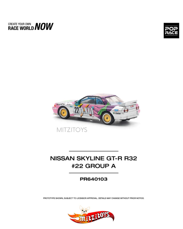 Skyline GT-R (R32) "Axia" - Pop Race (PR64-103)