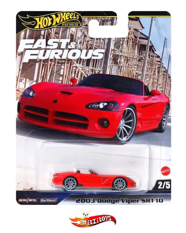 2003 Dodge Viper SRT10 - Hot Wheels Premium - Fast & Furious 2/5