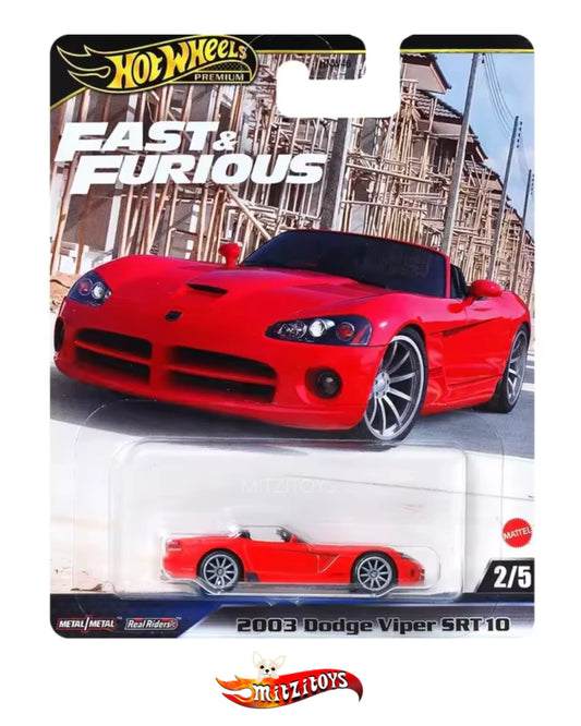 2003 Dodge Viper SRT10 - Hot Wheels Premium - Fast & Furious 2/5