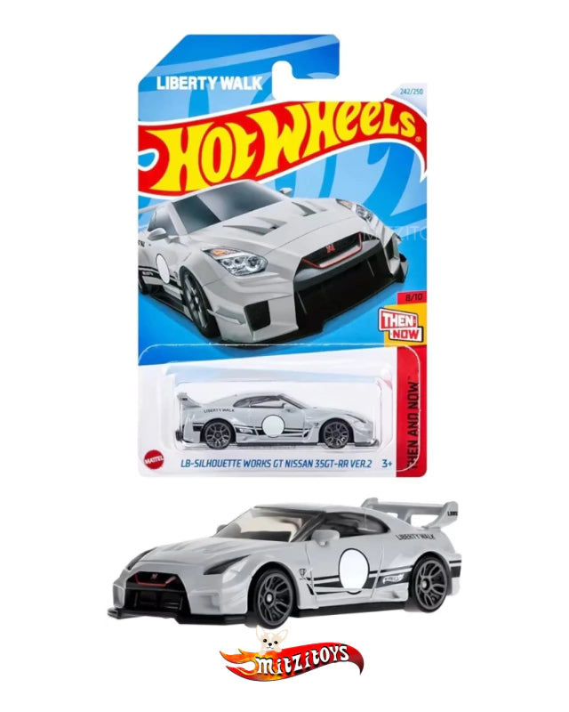 LB-Silhouette Works GT Nissan Skyline GTR R35 - Hot Wheels Basico