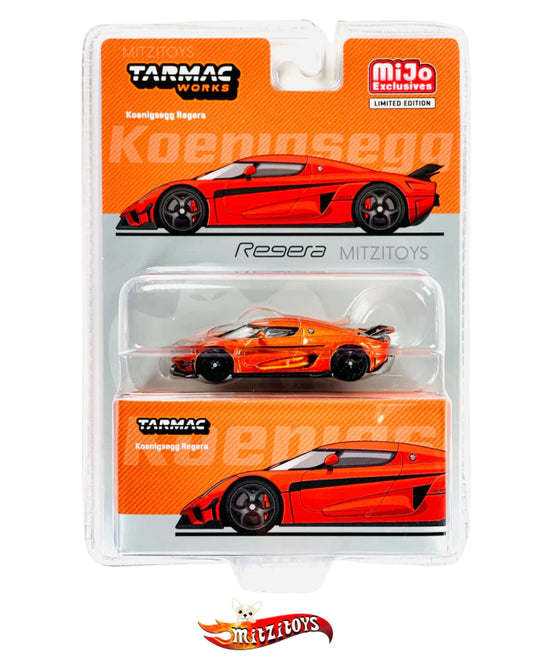 Koenigsegg Regera Naranja - Tarmac Works - Global64 (MiJo Exclusives Limited Edition)