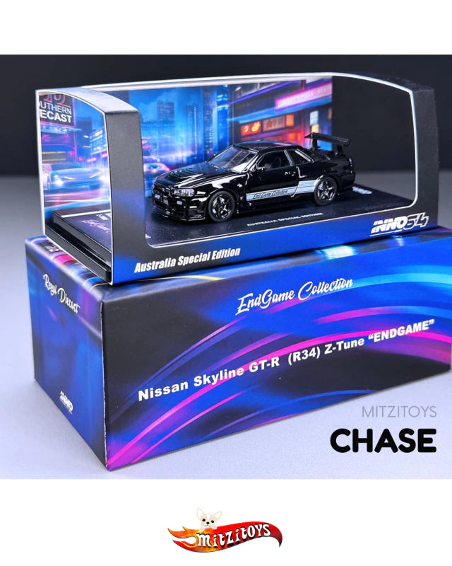 Nissan Skyline GT-R (R34) Z-Tune "ENDGAME" - Inno64 - Australia Special Edition (CHASE)