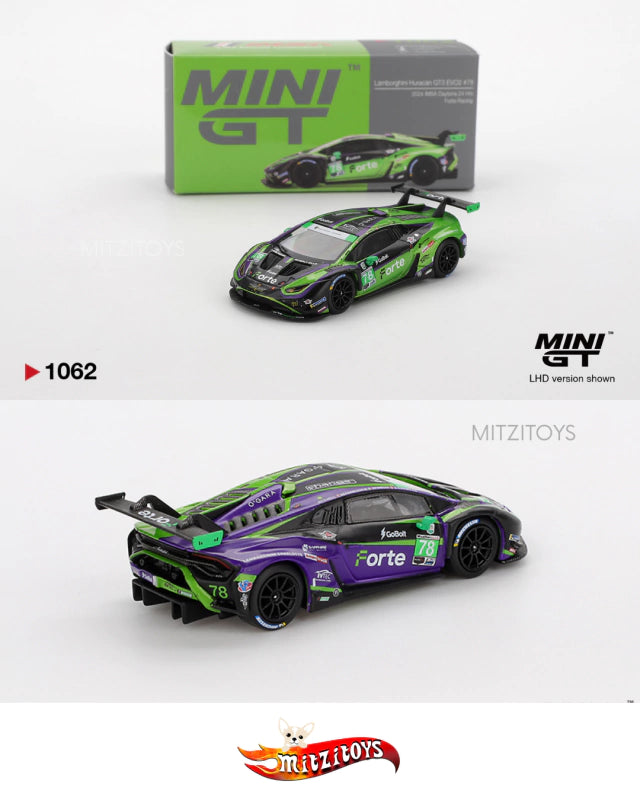 Lamborghini Huracán GT3 EVO2 Mini Gt  – Forte Racing #78