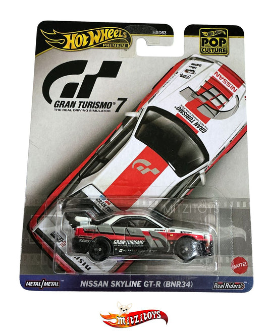 Nissan Skyline GT-R (BNR34) - Pop Culture: Gran Turismo 7 - Hot Wheels Premium