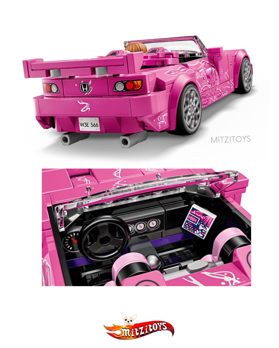 Fast & Furious Honda S2000 - LEGO Speed Champions - Set de construcción