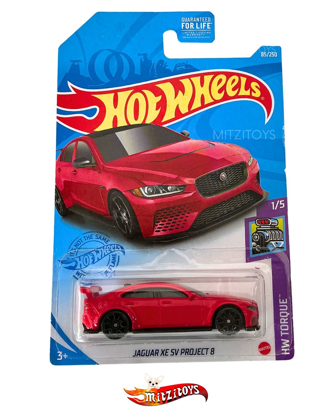 Jaguar XE SV Project 8 1/5 - HW Torque (2021) - Hot Wheels Básicos