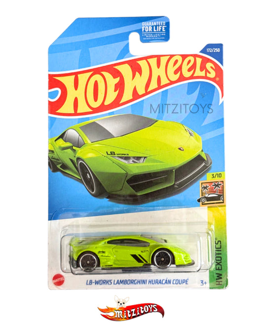 LB-Works Lamborghini Huracán Coupé - Hot Wheels HW Exotics (3/10) Kroger Exclusive