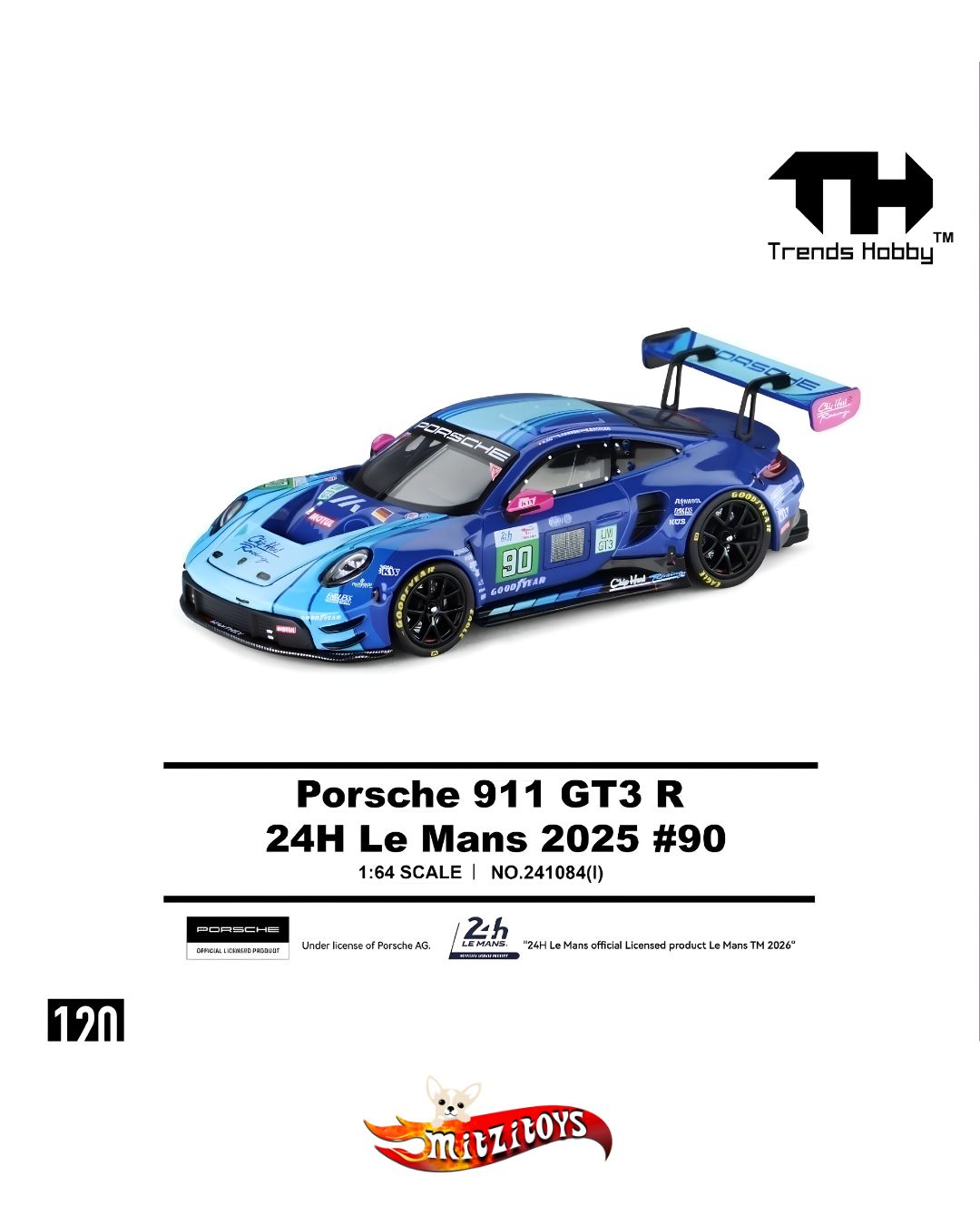 Porsche 911 GT3 R 24H Le Mans #90 - Trends Hobby
