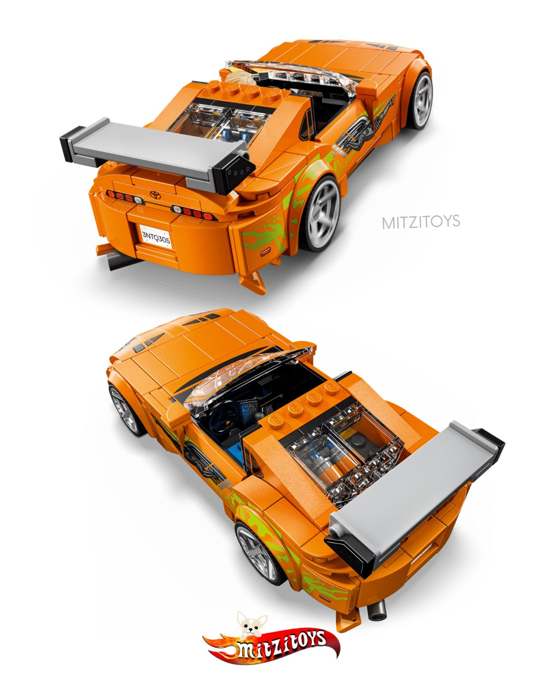 Fast & Furious Toyota Supra MK4 - LEGO Speed Champions - Set de construcción