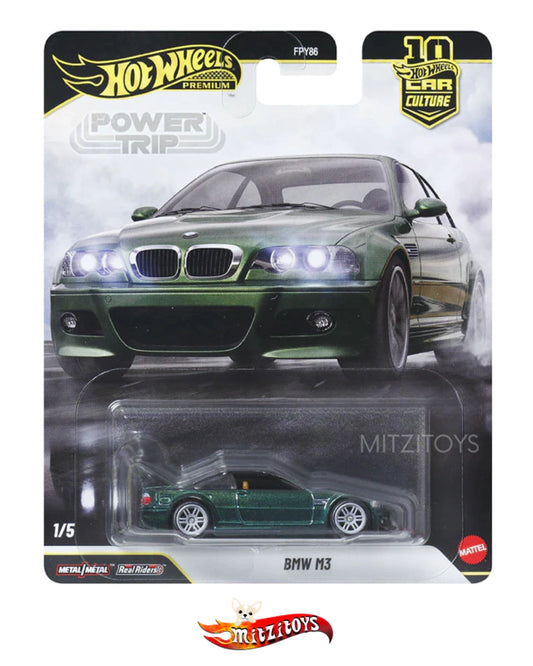 BMW M3 (E46) - Hot Wheels Premium - Car Culture: Power Trip (1/5)