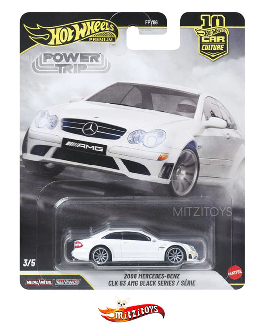 2008 Mercedes-Benz CLK 63 AMG Black Series - Hot Wheels Premium - Car Culture: Power Trip (3/5)