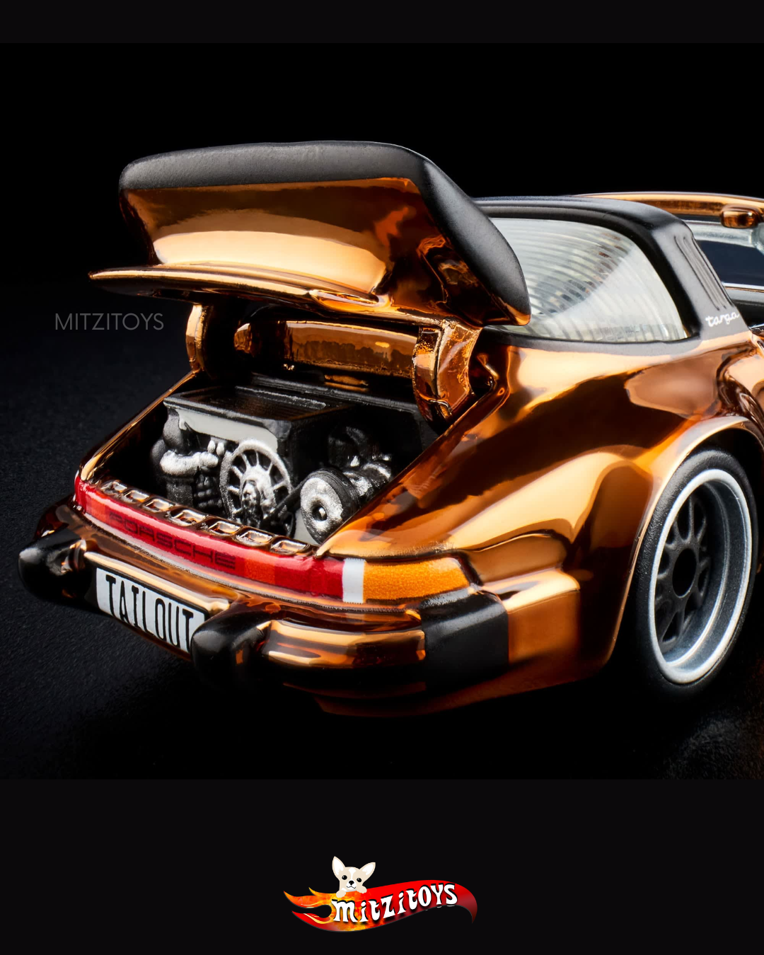 Porsche 911 Turbo 3.3 Targa, Red Line Club (RLC) Exclusive Color Cobre