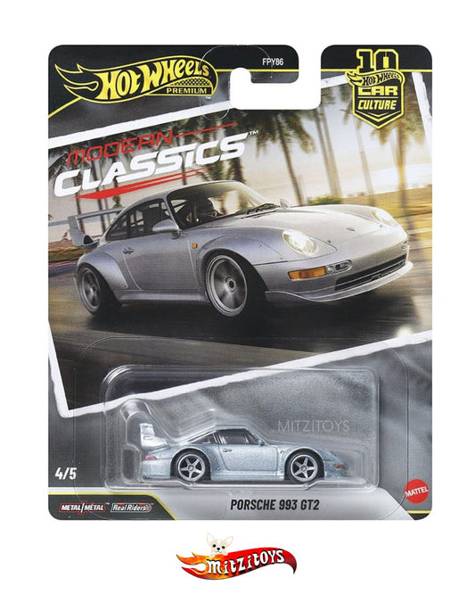 Porsche 993 GT2 Plata 4/5; Car Culture: Modern Classics Hw Premium