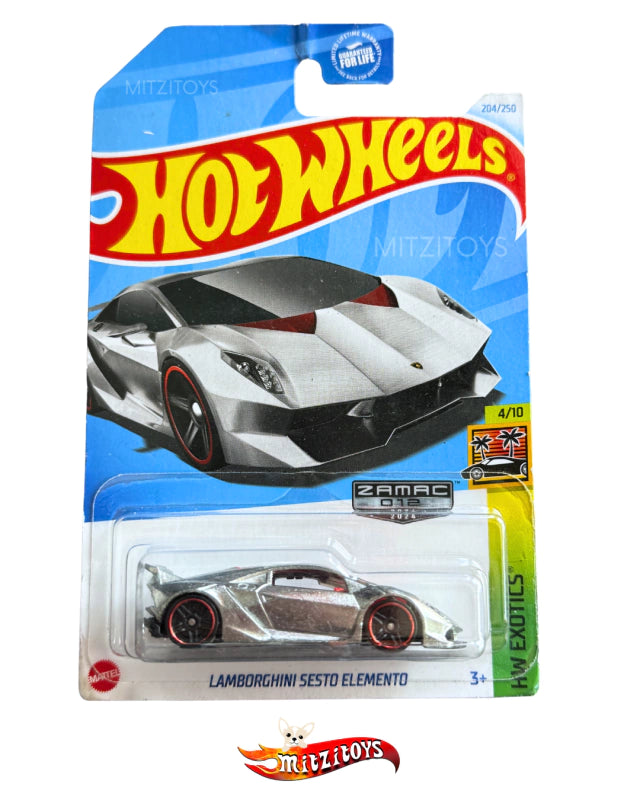 Lamborghini Sesto Elemento Detalle- Hot Wheels - HW Exotics (4/10) - ZAMAC