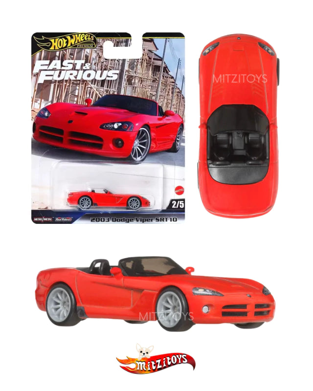 2003 Dodge Viper SRT10 - Hot Wheels Premium - Fast & Furious 2/5