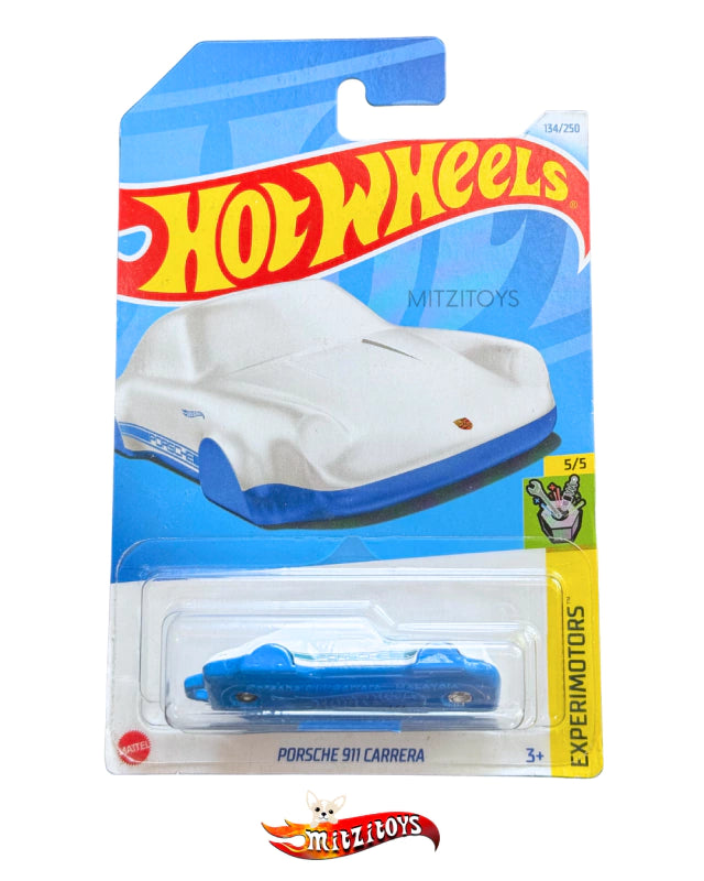 Porsche 911 Carrera Llavero Blanco - Hot Wheels Basico