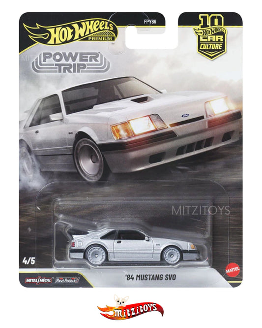 '84 Ford Mustang SVO - Hot Wheels Premium - Car Culture: Power Trip (4/5)