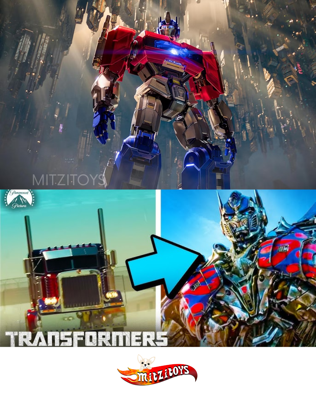 Optimus Prime Transformers; Hot Wheels Track Fleet
