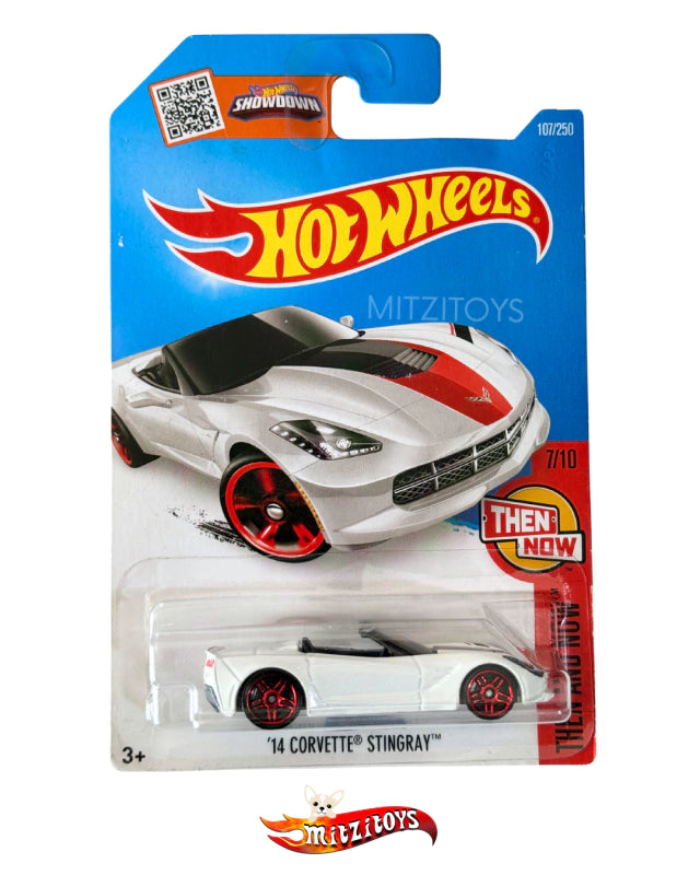 '14 Corvette® Stingray™ (Convertible) - Hot Wheels Mainline: Then and Now® (7/10)