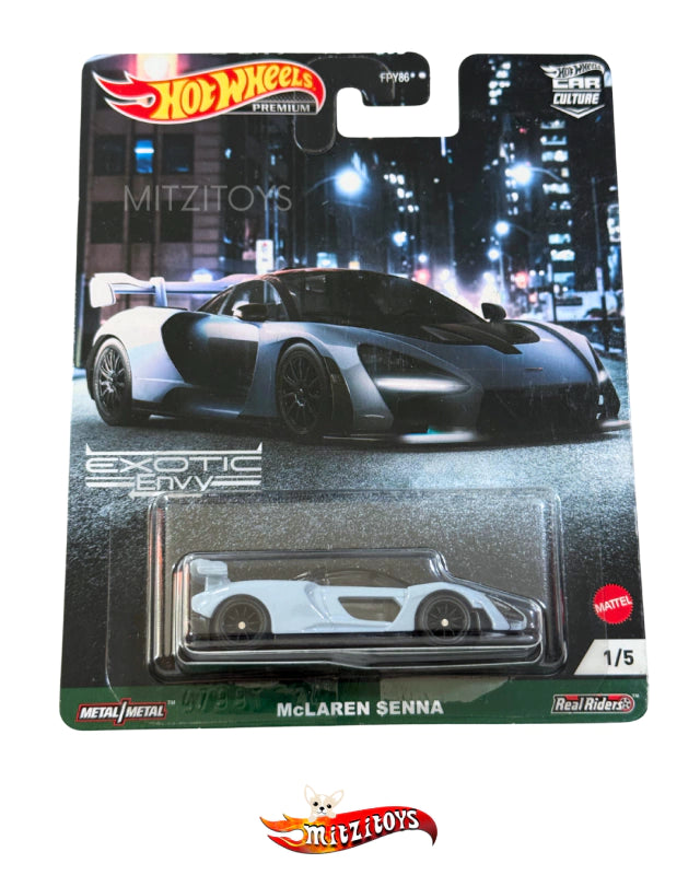 McLaren Senna - Hot Wheels Premium Car Culture: Exotic Envy (1/5)