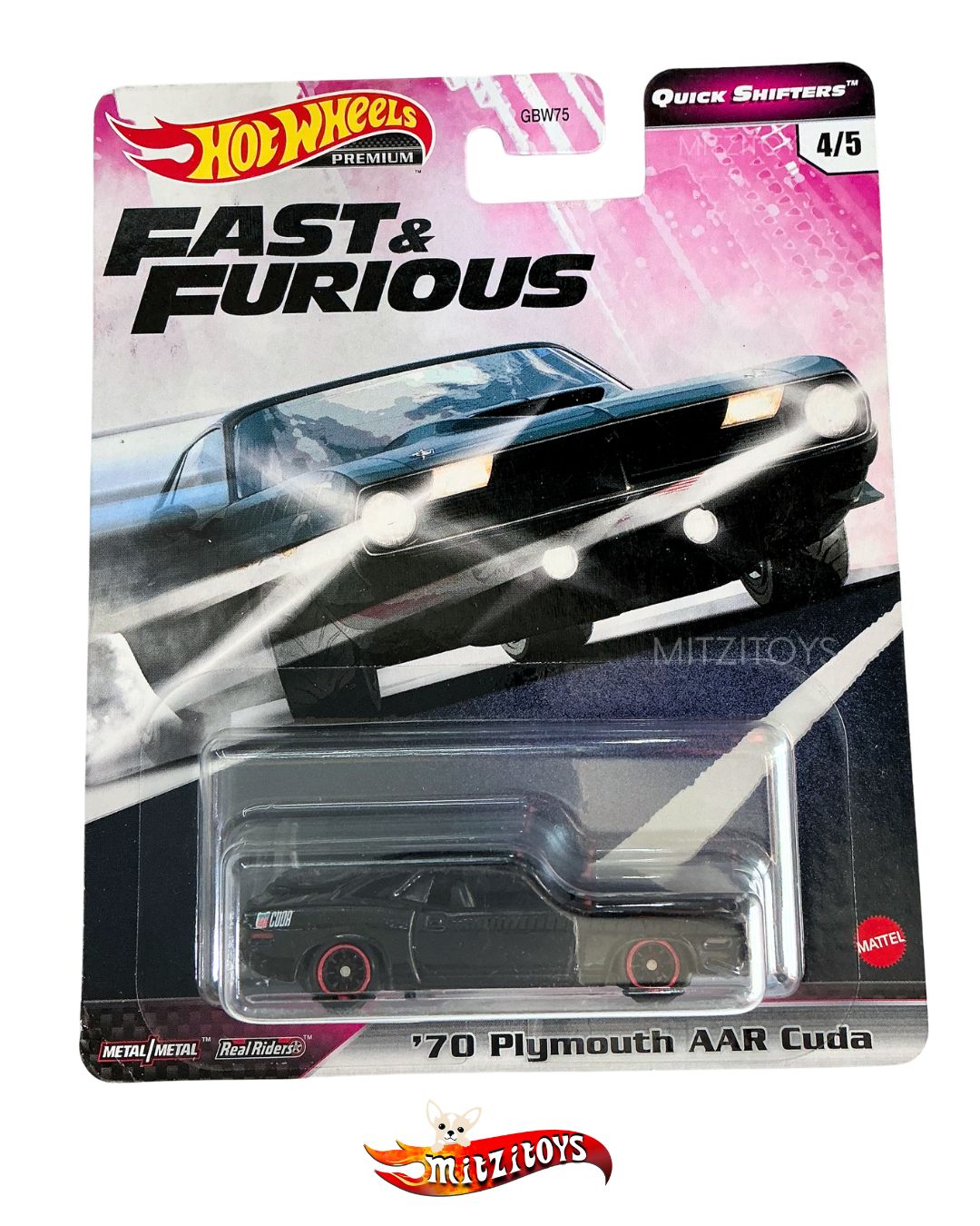 '70 Plymouth AAR Cuda 4/5 - Fast & Furious: Quick Shifters Premium