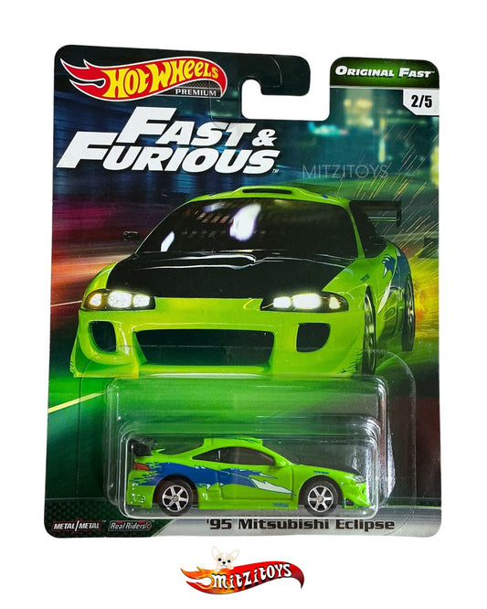 '95 Mitsubishi Eclipse 2/5 - Fast & Furious: Original Fast Premium (Primera Edición)