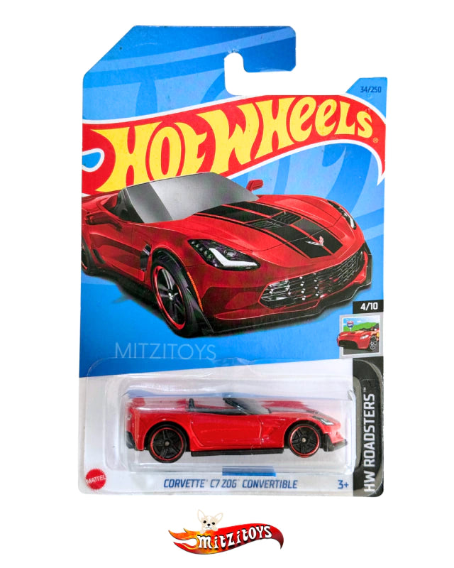 Corvette C7 Z06 Convertible - Hot Wheels: HW Roadsters (4/10)