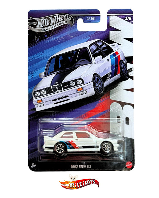 1992 BMW M3 (3/5) - BMW - Hot Wheels Silver Series