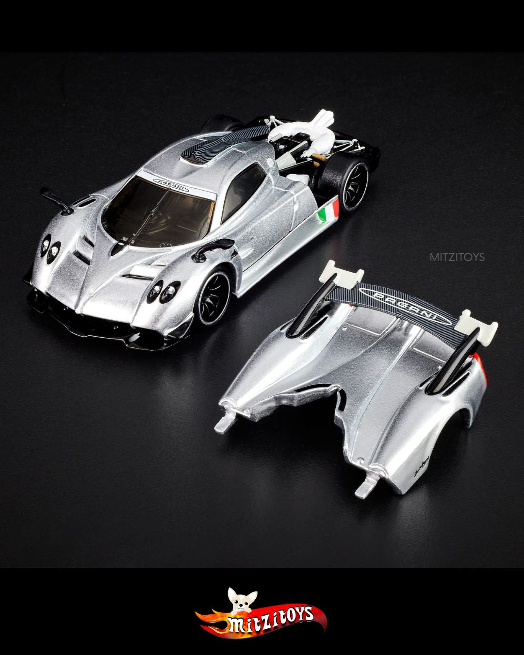 '21 Pagani Huayra R - Red Line Club Exclusive - Hot Wheels RLC 1:64