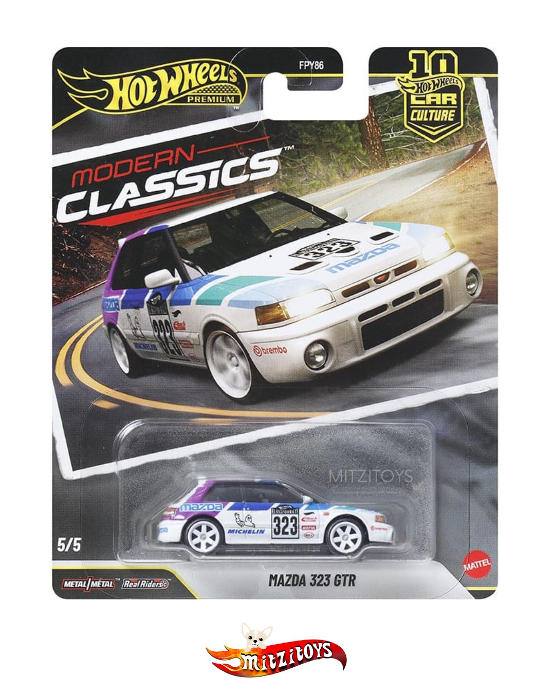 Mazda 323 GTR 5/5; Car Culture: Modern Classics HW Premium