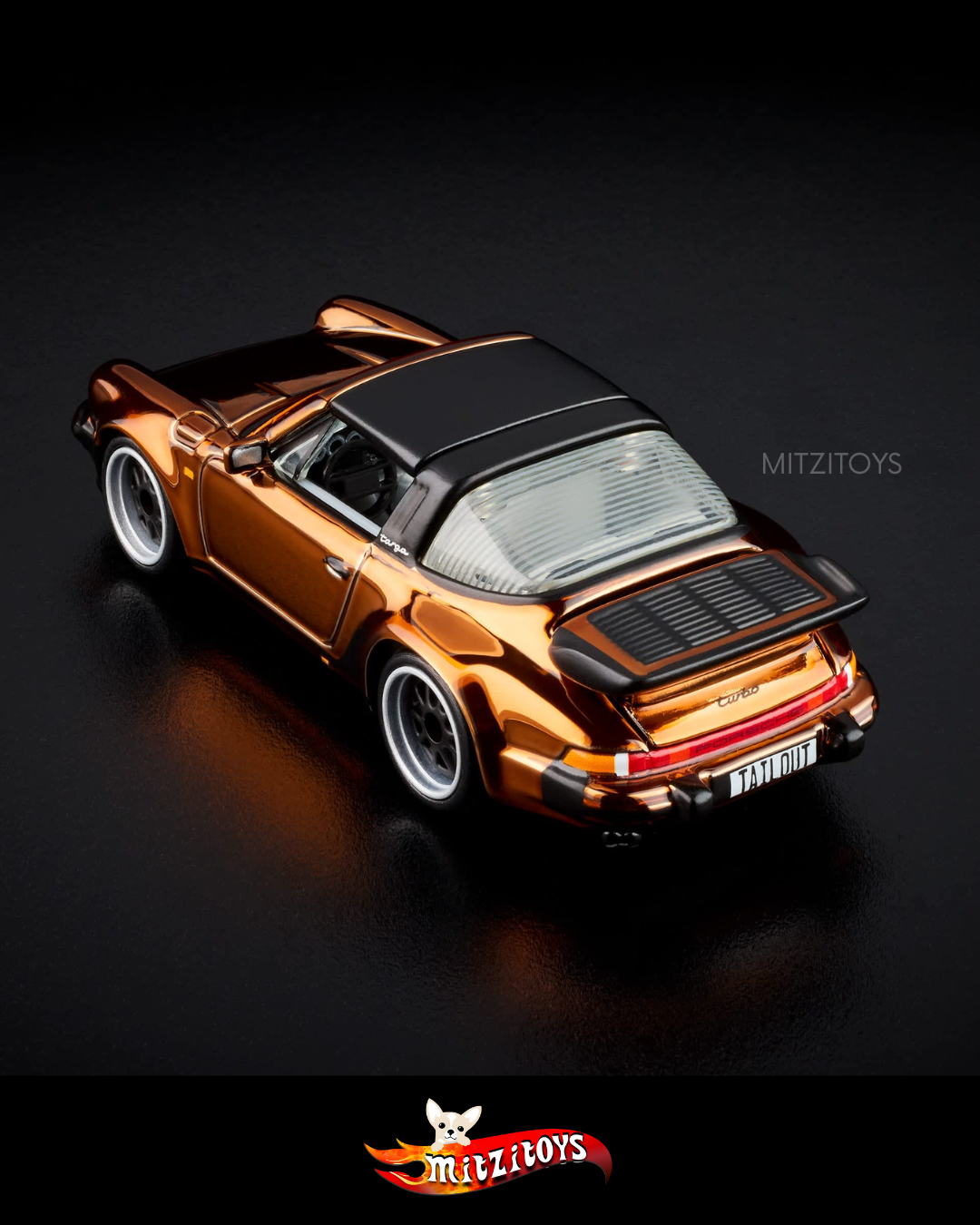 Porsche 911 Turbo 3.3 Targa, Red Line Club (RLC) Exclusive Color Cobre