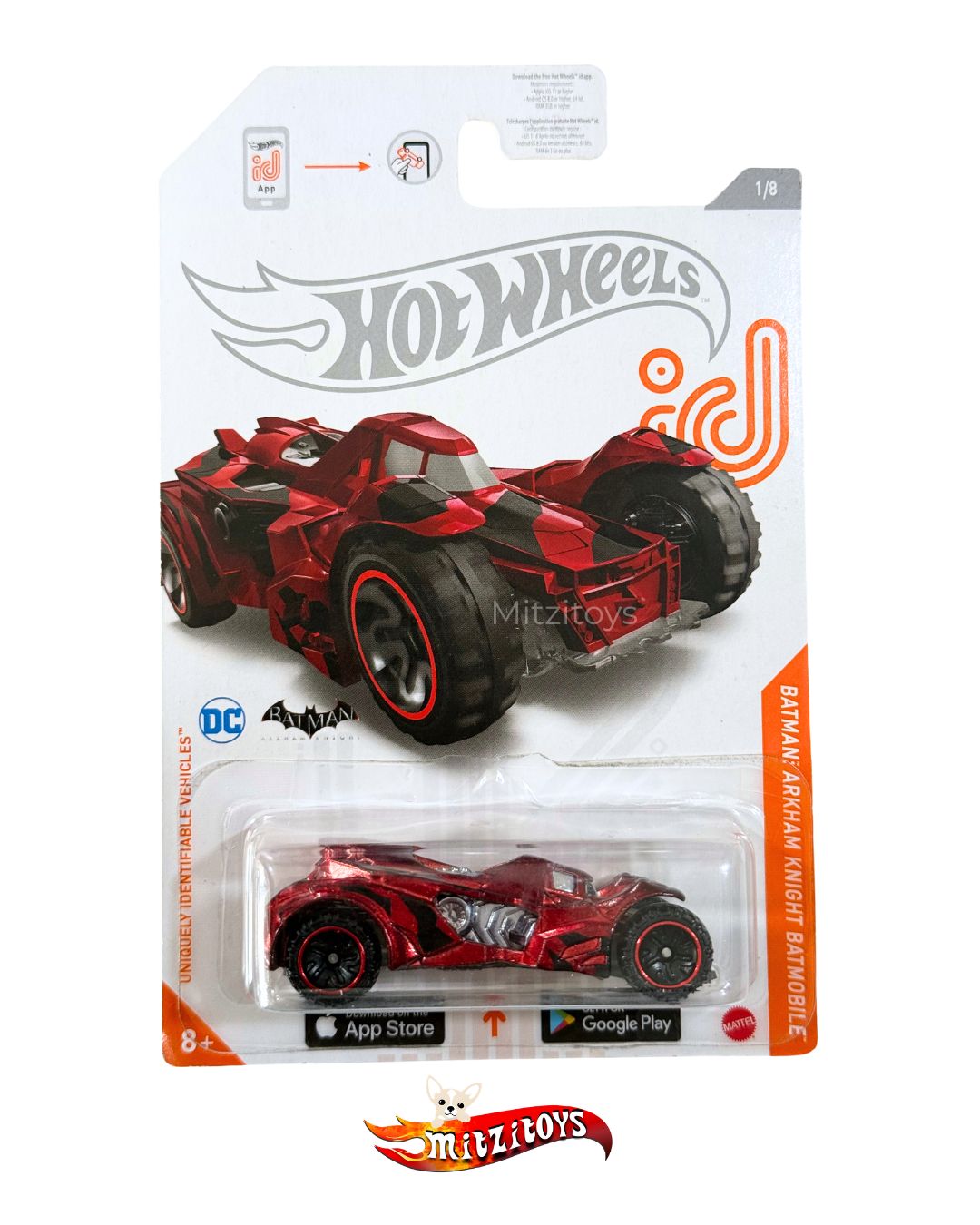 Batman: Arkham Knight Batmobile (1/8) - Hot Wheels id - Hot Wheels id