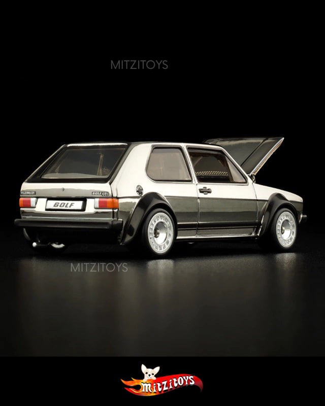 1976 Volkswagen Golf GTI MK1 Plateado - Hot Wheels Premium - Red Line Club (RLC)